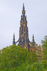 Image showing Scott Monument, Edinburgh