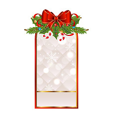 Image showing Christmas holiday greeting card