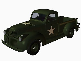 Image showing 1941 Pickup Truck-Military