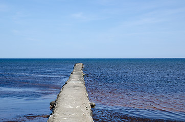 Image showing Bathing pier