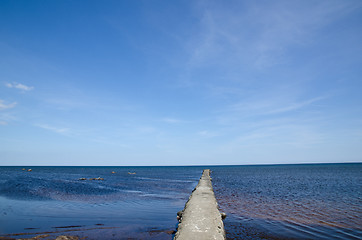 Image showing Bath pier