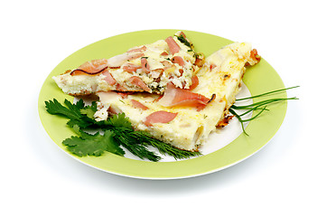 Image showing Bacon Omelet