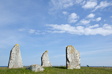 Image showing Ancient graves