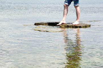 Image showing Refreshing feets