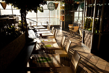 Image showing interior of the cafe