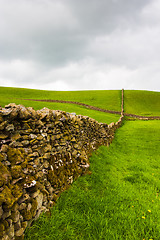 Image showing Dry stone wall