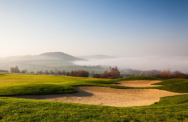 Image showing Morning on the hills