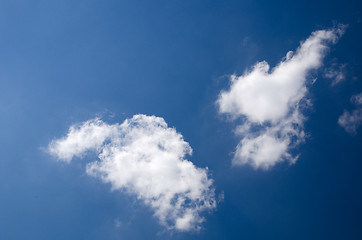 Image showing White clouds