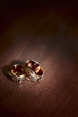 Image showing Pair wedding rings