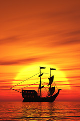 Image showing Sailing Ship