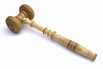 Image showing Wooden gavel