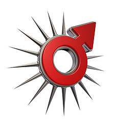 Image showing male symbol