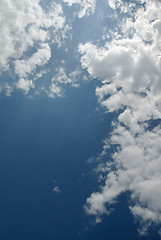 Image showing Sky and clouds