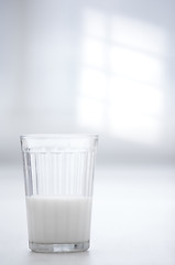 Image showing Glassful of milk