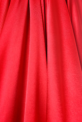 Image showing Red fabric