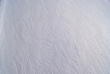 Image showing Angled white snow texture