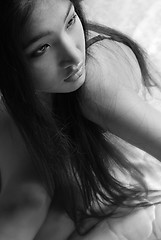 Image showing Black and white sensuality