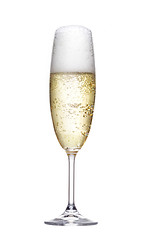 Image showing glass of champagne