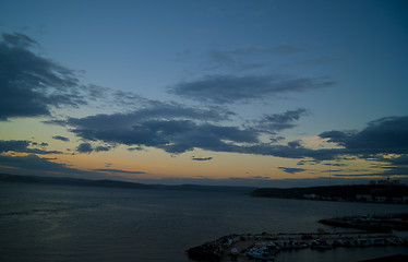 Image showing Dawn in Dardanelles