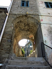 Image showing Village on Italian Coast