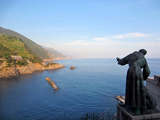 Image showing Italian coast