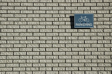 Image showing Bicycle parking