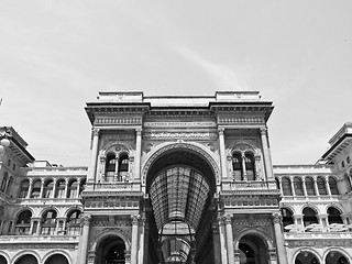 Image showing Galleria Vittorio Emanuele II, Milan