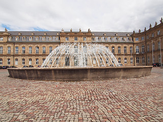 Image showing Schlossplatz (Castle square) Stuttgart