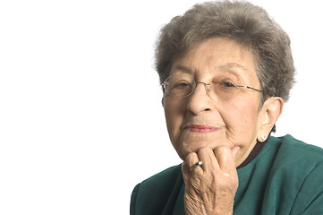 Image showing senior woman executive