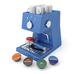 Image showing Capsule coffee machine