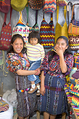 Image showing guatemala indian women vendors