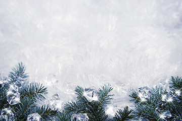 Image showing Icy background