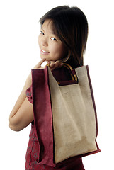 Image showing Young shopper