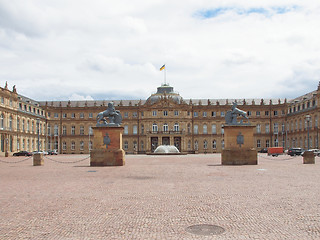 Image showing Neues Schloss (New Castle) Stuttgart