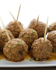 Image showing Meatball Appetizers