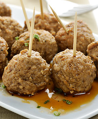 Image showing Meatball Appetizers