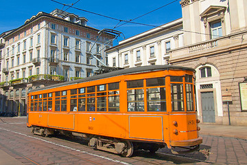 Image showing Vintage tram, Milan