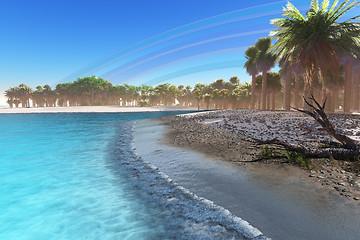 Image showing Jungle Beach