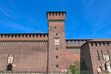 Image showing Castello Sforzesco, Milan