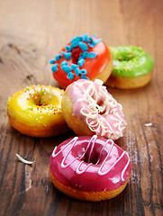 Image showing baked donuts