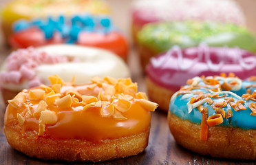 Image showing baked donuts