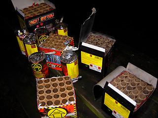 Image showing Used Firework