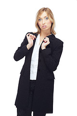 Image showing Attractive businesswoman