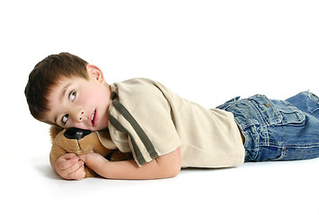 Image showing Child resting