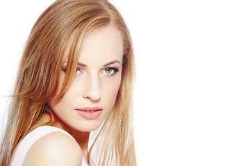 Image showing Beautiful blond