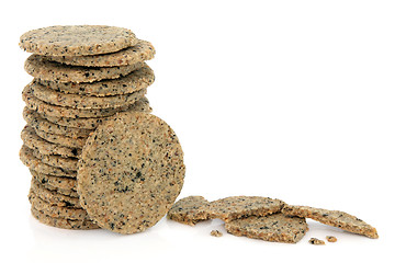 Image showing Laverbread Oatcakes