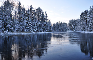 Image showing River in winter