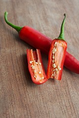 Image showing Sliced Red Chili