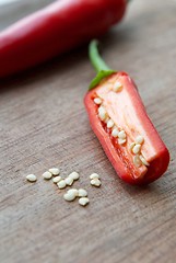 Image showing Sliced Red Chili