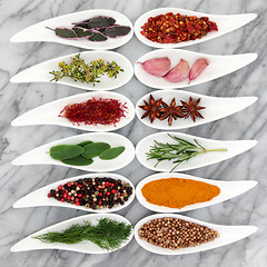 Image showing Herbs and Spices